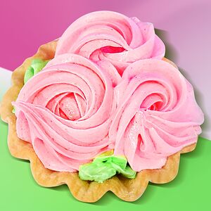 Пирожное Корзинка с белковым кремом