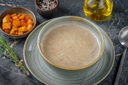 Крем-суп из шампиньонов