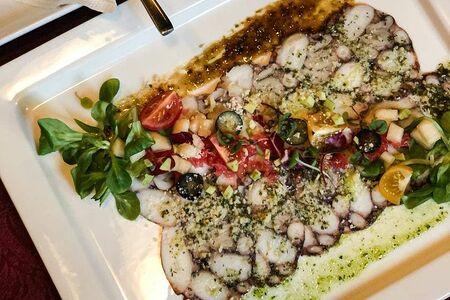 Карпаччо из осьминога