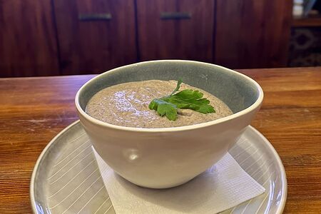 Крем-суп грибной