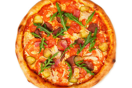 Пицца мясная барбекю