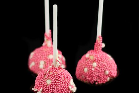 Кейк попс Клубничный