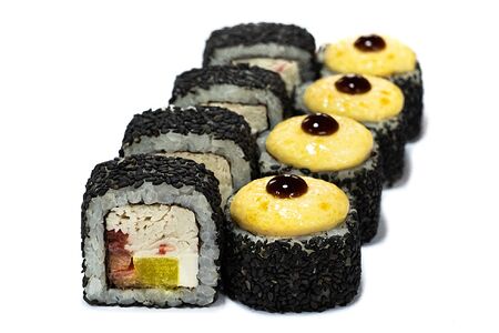 Запеченный ролл Фиеста с крабом