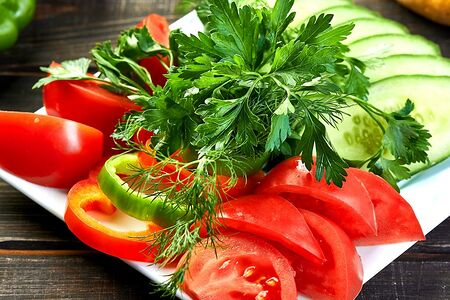 Овощная грядка