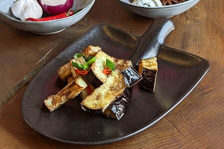 Хрустящие баклажаны по-китайски