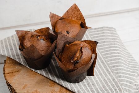 Шоколадный маффин без глютена