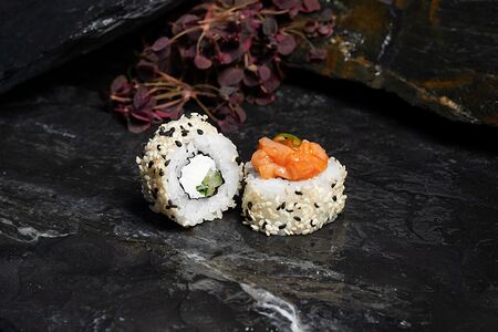 Тартар с гребешком