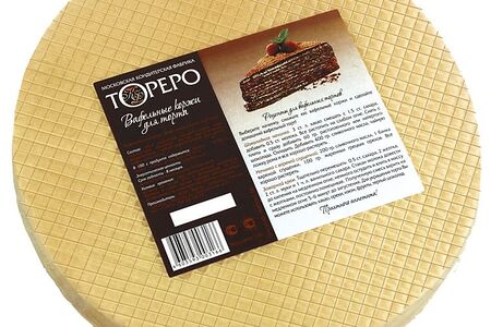 Коржи д/торта Тореро Вафельные 120г