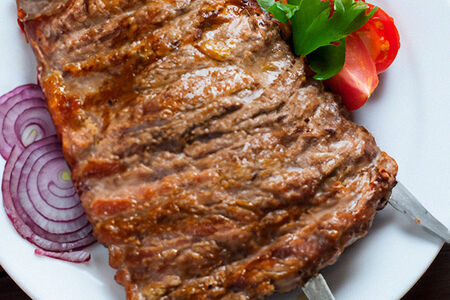 Уч панжа из баранины