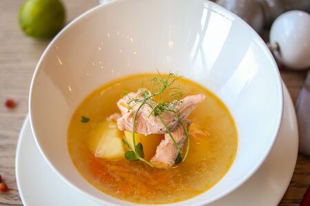 Балык Шурпа c лососем