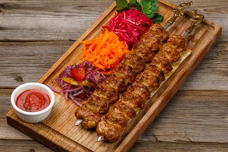 Адана-кебаб из баранины