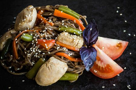 Соба с курицей