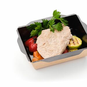 Стейк из Индейки с овощами гриль