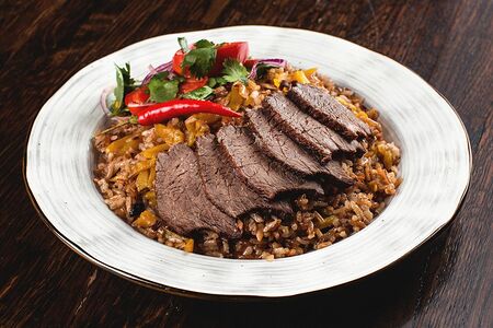 Плов ферганский с говядиной