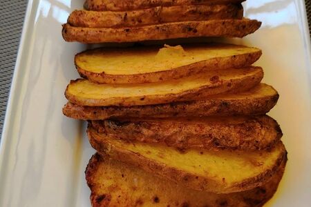 Картофель на мангале