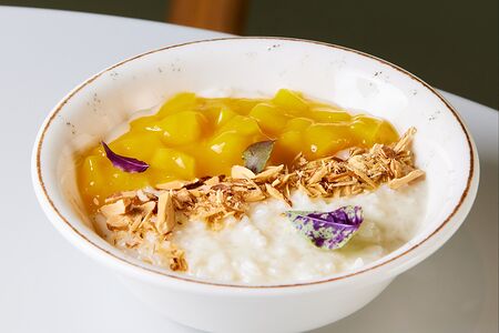 Каша рисовая на кокосовом молоке