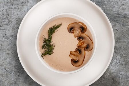 Грибной крем-суп