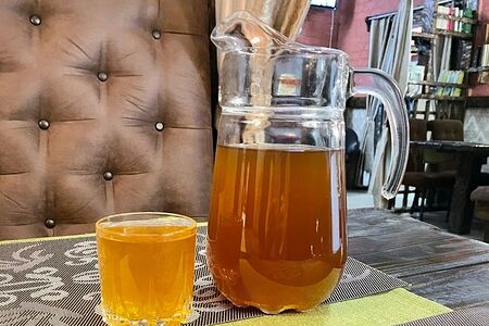 Компот из сухофруктов собственного приготовления