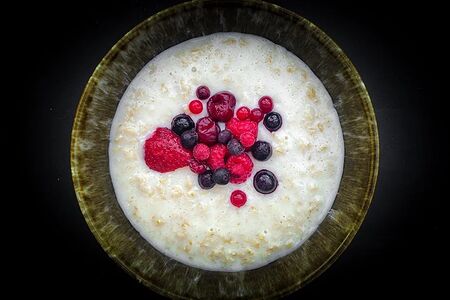 Овсяная каша на кокосовом молоке