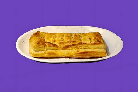 Хачапури из слоеного теста