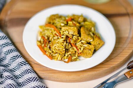 Плов со свининой