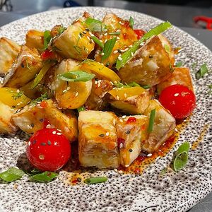 Хрустящие баклажаны Чосон