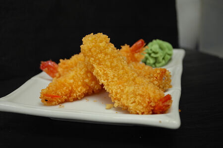 Креветки в темпуре