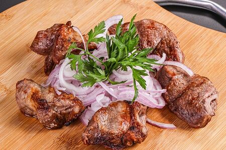 Шашлык из бараньей мякоти