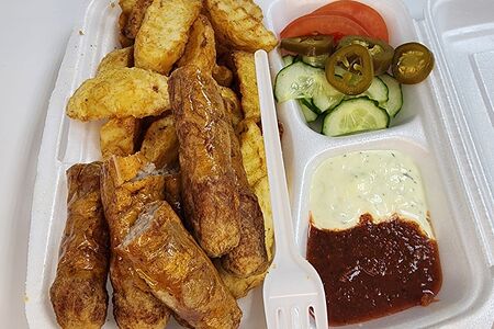 Комплекс с колбасками гриль