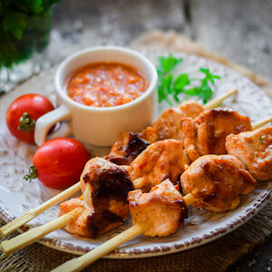 Шашлык из куриного филе