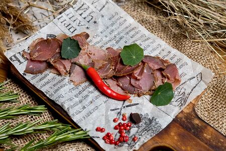 Домашняя бастурма