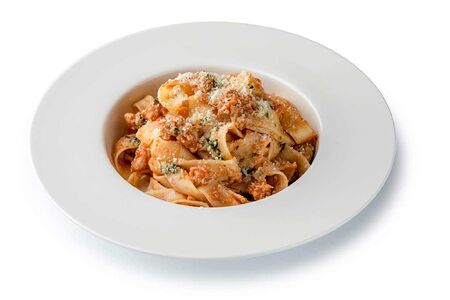 С мясным соусом