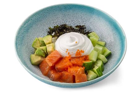 Поке с лососем