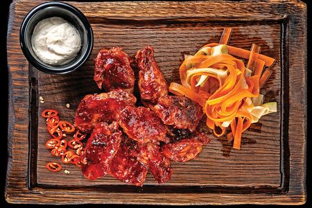 Крылышки гриль