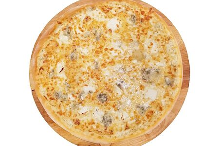 Пицца четыре сыра S