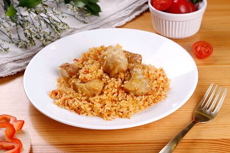 Плов со свининой