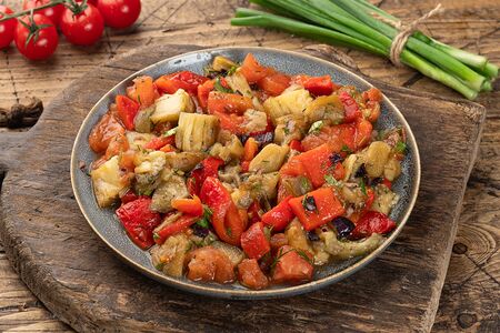 Салат из запечённых овощей