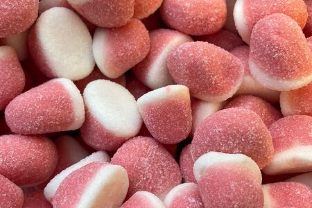 Клубника со сливками в сахаре