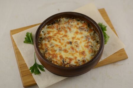 Жульен с куриным филе