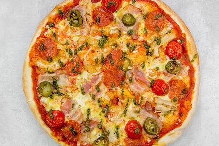 Пицца Дьябло большая