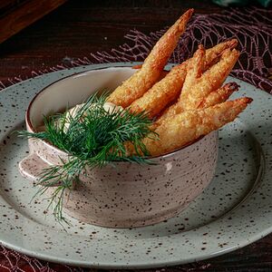 Хрустящие креветки