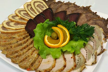Мясная тарелка