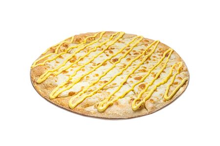 Сытные палочки с сырным соусом