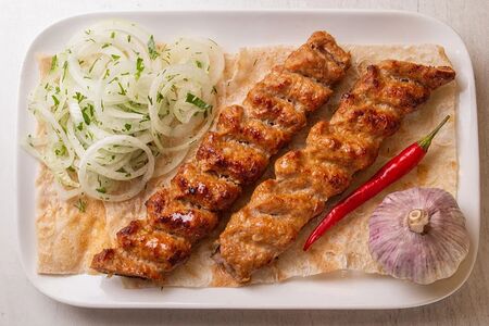 Люля-кебаб из телятины