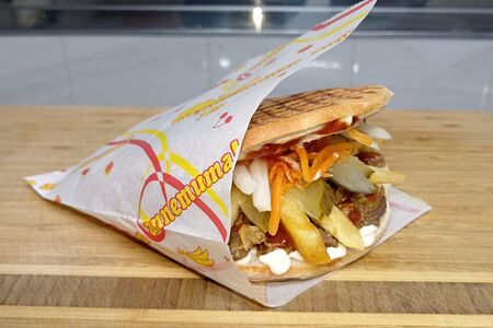 Пикантная лепешка большая