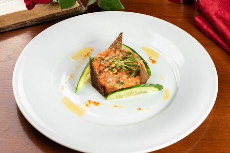 Тартар из лосося