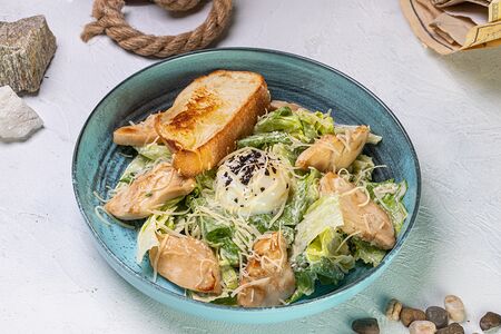 Цезарь с курицей терияки