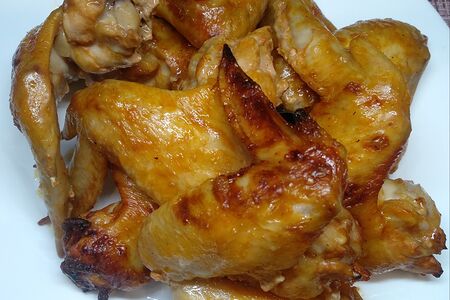 Запеченные куриные крылья