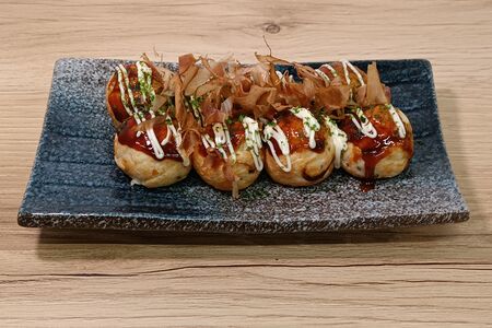 Такояки с креветкой