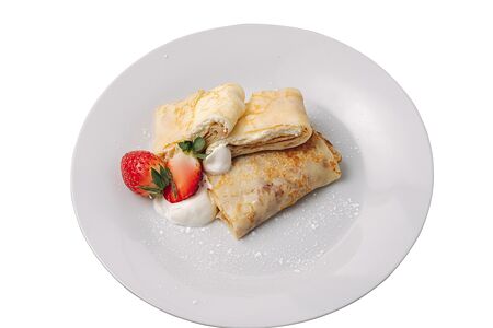 Блинчики с творогом